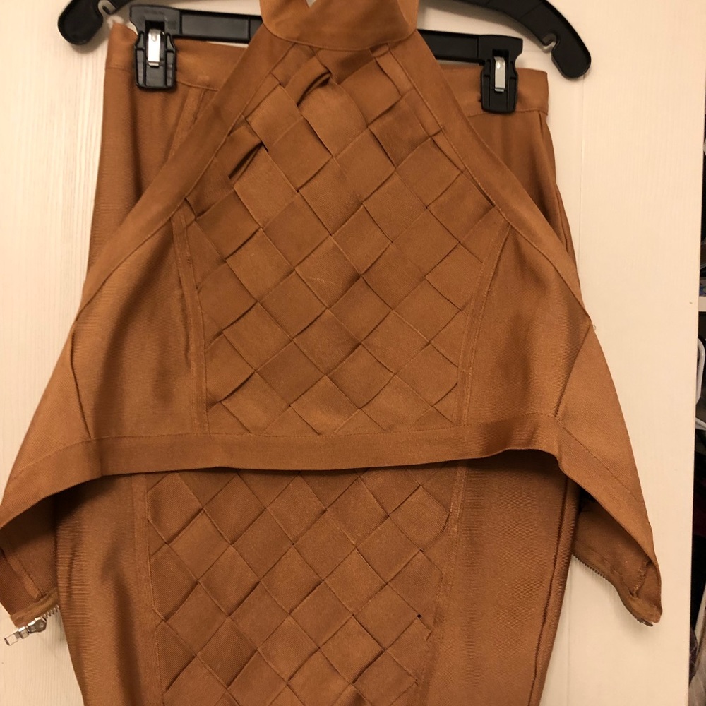 FIND ME AT THE BAR BANDAGE SET - TAUPE